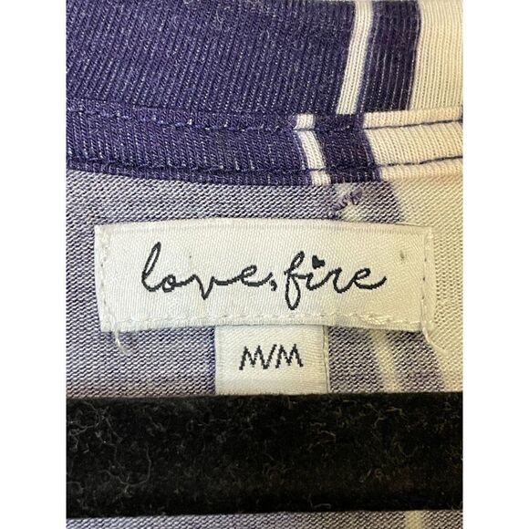 LoveFireāMedāHi/LowāStripedāTop - Picture 5 of 13